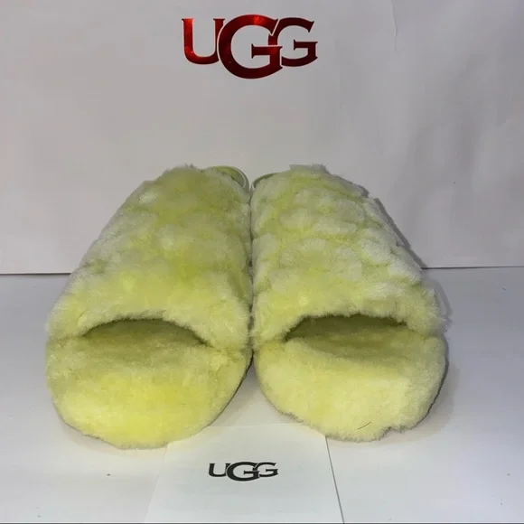 UGG Slippers Fluff Yeah Slide Poppy New size 10 - Picture 3 of 7